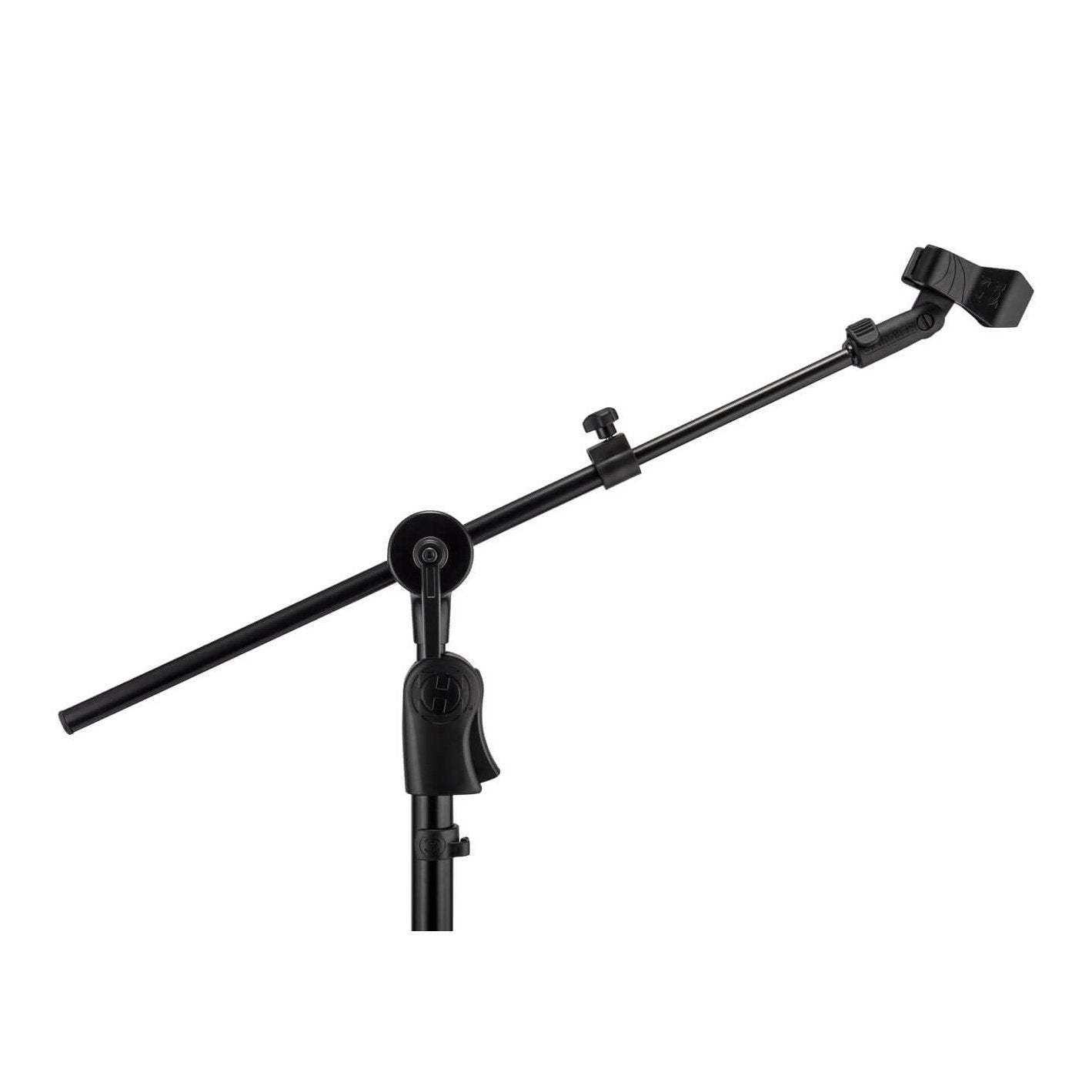 Hercules EZ Clutch Tripod Microphone Stand w/Telescoping Hideaway 2-in-1 Boom